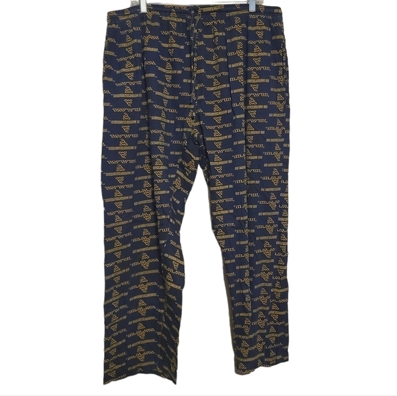 Starter | WVU Mountaineers Men's Logo Vintage Lounge/Athleisure Pants (Size XL) - Picture 1 of 12